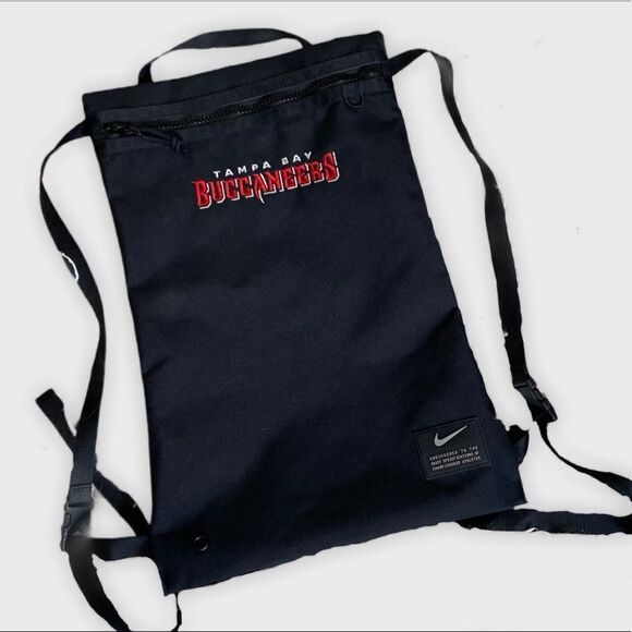Nike Tampa Bay Buccaneers Drawstring Backpack 🏈Team-issued – not sold in stores! - Picture 1 of 12